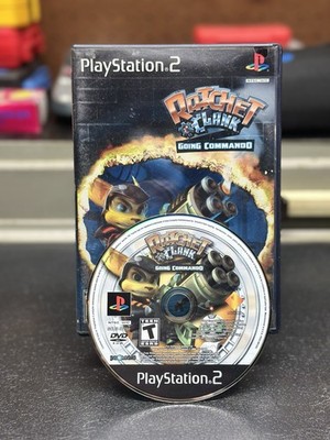 Ratchet & Clank: Going Commando (Sony PlayStation 2, 2003) TESTED NO MANUAL