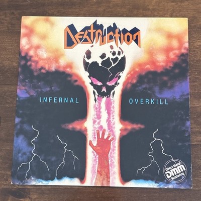 DESTRUCTION - INFERNAL OVERKILL 1986 Steamhammer Records SPV USA DMM Mastering