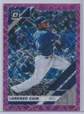 2019 Panini Donruss Optic - Lorenzo Cain #184 Pink Prizm