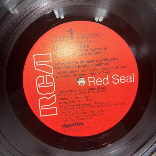 The Sea Hawk: Classic Film Scores of E. W. Korngold - LP Vinyl - 1972 NM/VG+ - Picture 10 of 12