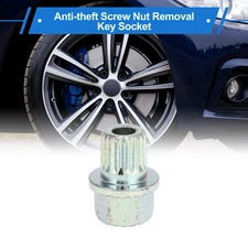 35/19PT Wheel Lock Lug Nut for BMW Anti Theft Removal Key Socket Adapter