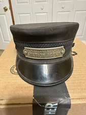 LACKAWANNA Railroad Station Agent Hat Badge On Its Original hat!