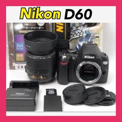 Nikon D60 Digital SLR Camera with AF-S DX 18-55mm Lens Tested