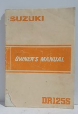 Suzuki 1983 DR125S Owners Service Manual 99011-05222-01A