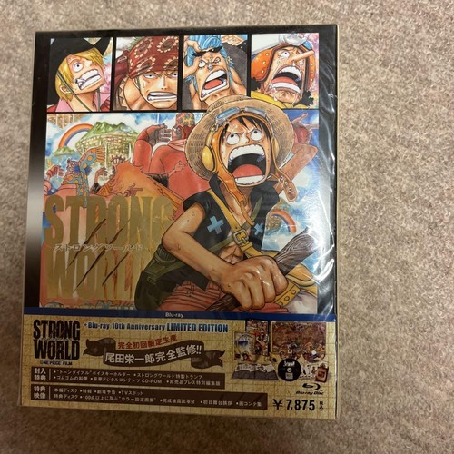 One Piece Strong World Blu-ray Japan Movie 8.5cm(3.3in) Used Japan 7n - Foto 2 di 5