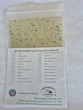 RIVER ROAD  WING SHEET  Material  Olive Speckled, Fly tying
