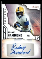 Rodney Hammond 2023 SAGE Sneak Peek Auto #SPA-RH