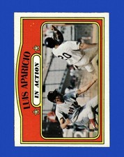 1972 Topps Set-Break #314 Luis Aparicio Ia EX-EXMINT *GMCARDS*