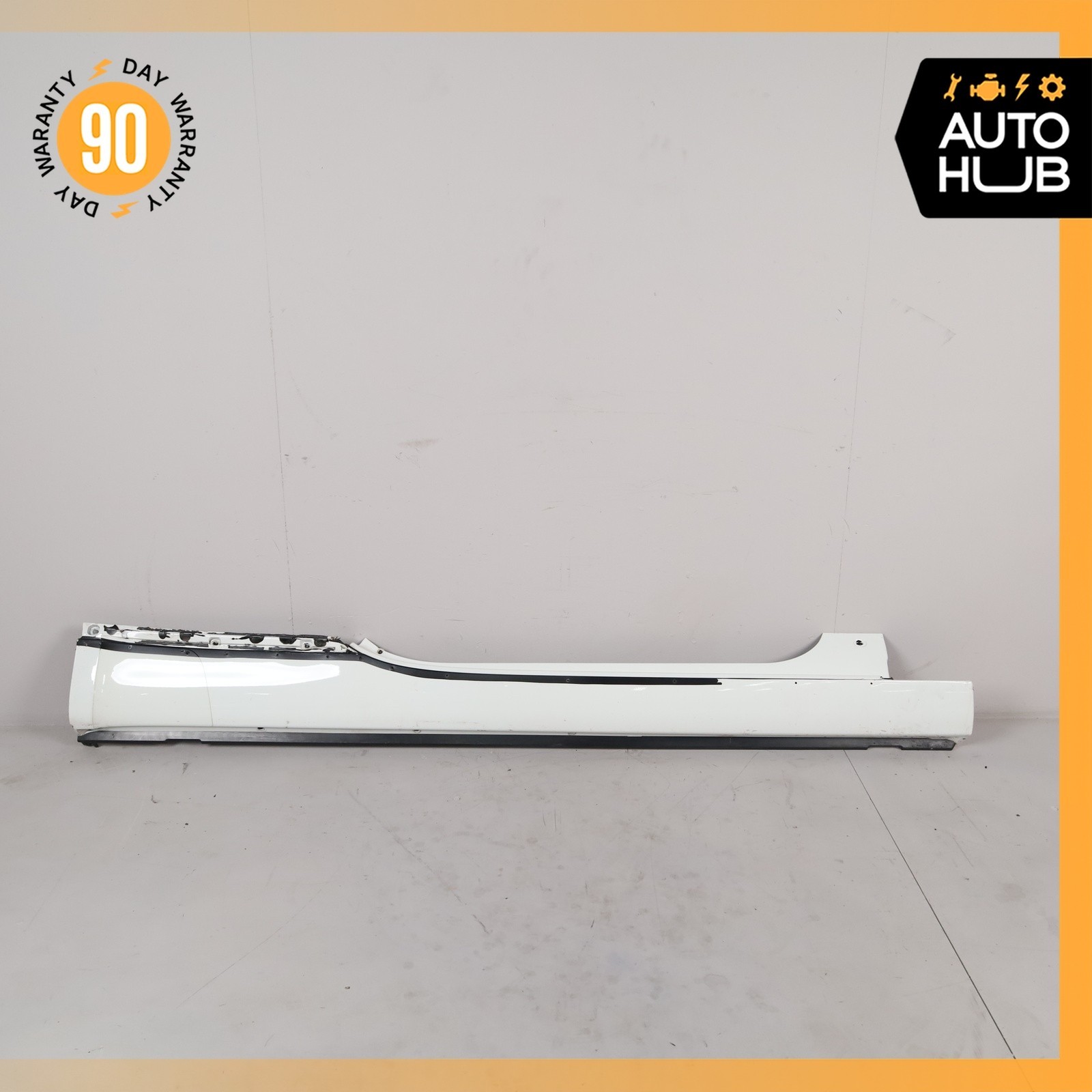 12-18 Bentley Continental GTC Convertible Right Passenger Side Skirt White OEM