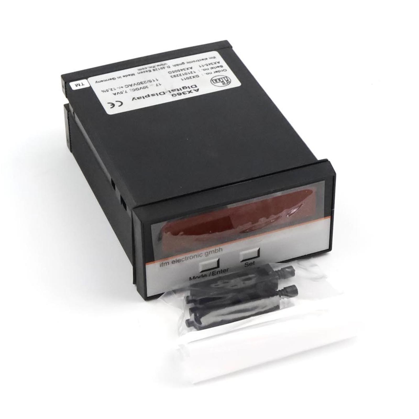 ifm Multifunktionsanzeige AX360 DX2011 17-30VDC 115/230VAC GEB
