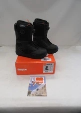 THIRTYTWO MEN'S STW DOUBLE BOA SNOWBOARD BOOTS SIZE 13 8105000540003 BLACK