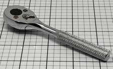 Proto Tools 1/4" Drive Ratchet Knurled Handle 4749 Pear Head USA Professional