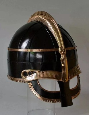 Weihnachten Vended Wikinger Helm Messing Stahlhelm Mittelalter Val Grade Helm