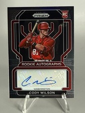 2022 Prizm Rookie Autographs Cody Wilson 