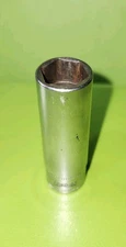 Snap-on Tools USA 1/4" Drive 12mm Metric Deep 6pt Point Chrome Socket STMM12