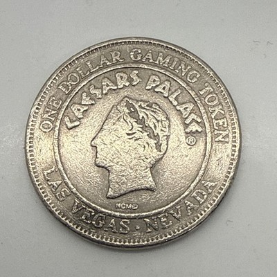 Caesars Palace Casino - $1 Slot Token Las Vegas Nevada NCM 1992