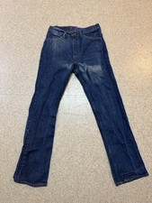 Levi's 519-0217 Blue Jeans Denim Mens 31x30 Orange Tab W/ Discoloration USA Made