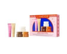 Laneige Midnight Minis Holiday Gift Set 5pc Lip Sleeping Masks & Lip Glowy Balms