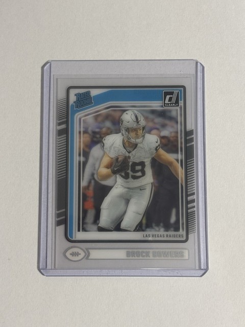 2024 Panini Clearly Donruss Brock Bowers Rated Rookie #57