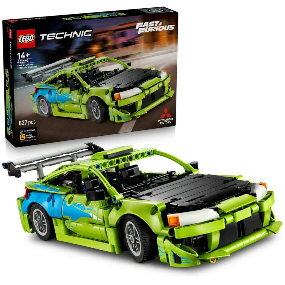LEGO® Technic 42229 Fast and Furious Mitsubishi Eclipse Auto - Bild 3
