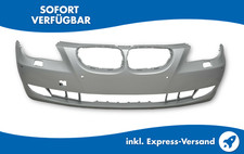 Stoßstange vorne lackiert BMW 5er E60 E61 07-10 PDC SRA 354 Titansilber