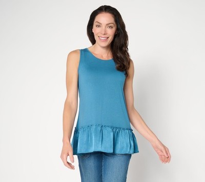SUNNYLiFE Women's Top Sz M Make Your Selection: LOGO Layers by Lori Blue A716206