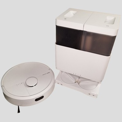 iRobot Roomba Plus 405 Vacuum & Mop + AutoWash Dock - White Edition, Lidar