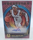 NICK SMITH JR. 2023 BOWMAN U INCEPTION INITIATION PINK #02/75 AUTOGRAPH