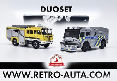 DUO SET TATRA 815-7 4x4 Force SPJ und TATRA 815 4x4.2 CAS 30 Senegal KADEN 1:43