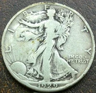 US 1929-S Walking Liberty Half  **