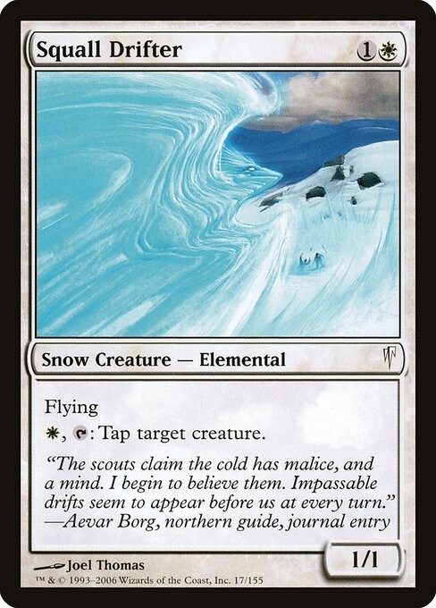 Squall Drifter Foil Coldsnap 17 NM MTG