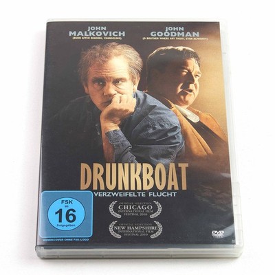 Drunkboat Verzweifelte Flucht DVD Keep Case John Malkovich John Goodman Drama