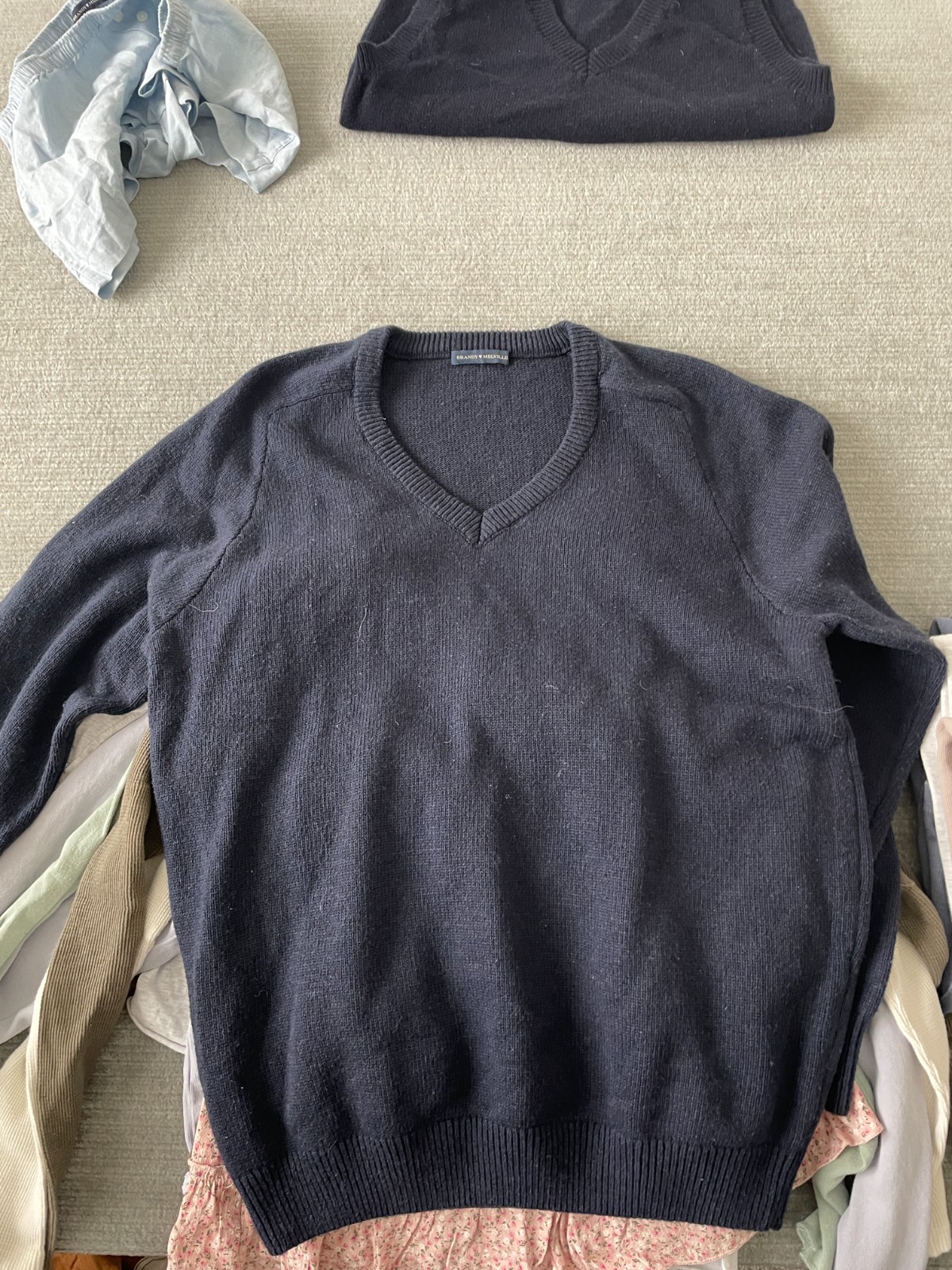 Brandy Melville John Galt Tops Sweatpants Shorts Sweaters Lot of 14- One Size