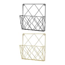 Porte-revues mural, étagère à magazines, bibliothèque en fer forgé,