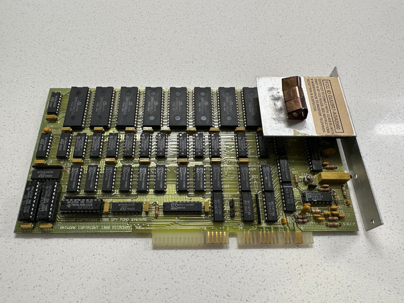 Microway AGA-2000 Flicker Fixer ScanDoubler for Commodore Amiga 2000 2000HD 2500