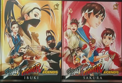 STREET FIGHTER LEGENDS: IBUKI & SAKURA (1st Press Hardcover Deluxe