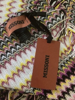 MISSONI Multicolor Knit Scarf