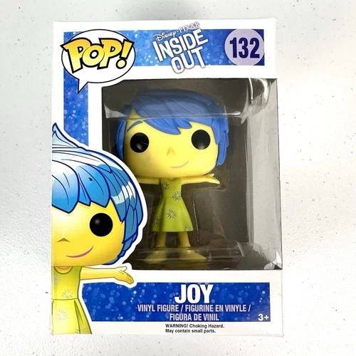 Funko Pop! Disney Pixar Inside Out Joy #132 Vinyl Figure In Box