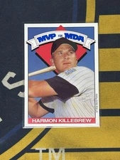 1992 MLB Players Alumni MVPs for MDA Harmon Killebrew #6 HOF