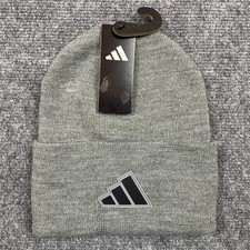 Adidas Beanie Knit Cap Winter Gray Heather Official Cold Weather BRAND NEW