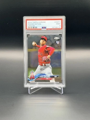 2018 Topps Chrome Update - Shohei Ohtani Rookie #HMT1 (RC) PSA 9