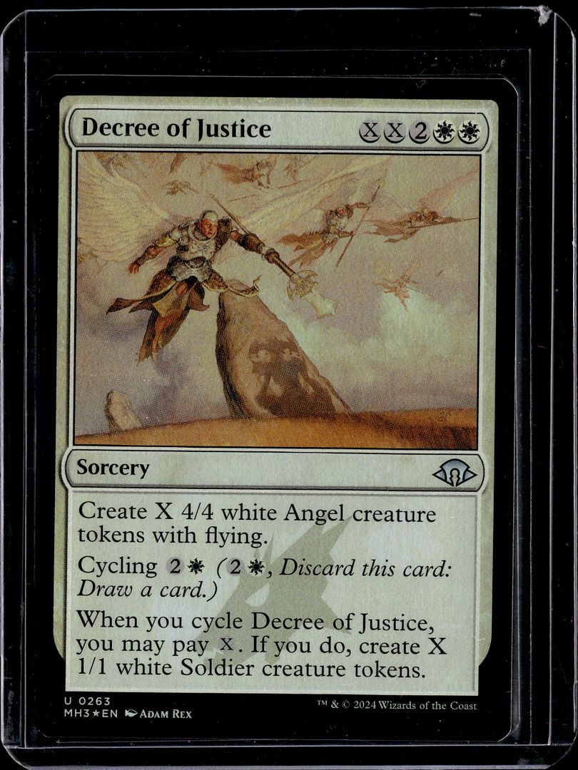 Decree of Justice - 263 - Foil - MH3 - NM - MTG Magic the