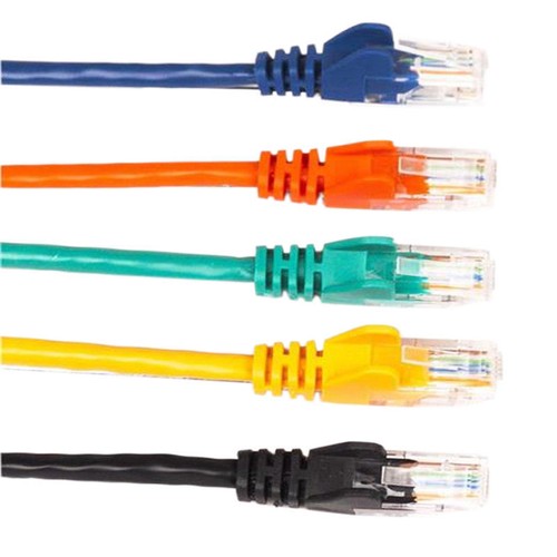 Cavo di rete RJ45 Cat6 Ethernet senza strappi LAN UTP LSOH LSZH cavo patch all'ingrosso - Foto 1 di 6