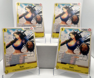 Raki Playset - OP06-113 x4 - Wings of the Captain - One Piece TCG - English