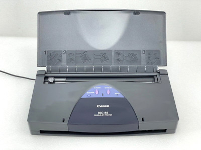 CANON BJC-85 K10190 Bubble Jet Color Mobile Inkjet Printer w/ POWER ADAPETER !!