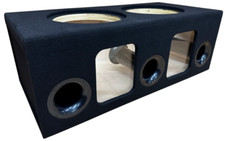 Custom Ported Sub Enclosure Box for 2 15" Subwoofers  BIRCH - 32 HZ - 7.0 CF