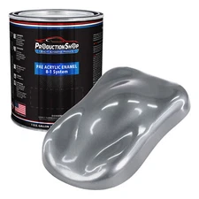 ProductionShop 1 Gallon High Gloss Charcoal Metallic Acrylic Enamel Auto Paint