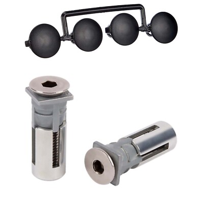 LOCINOX Quick-Fix-QF5 Befestigungssystem bis 1.000 kg Zugkraft Schrauben Dübel