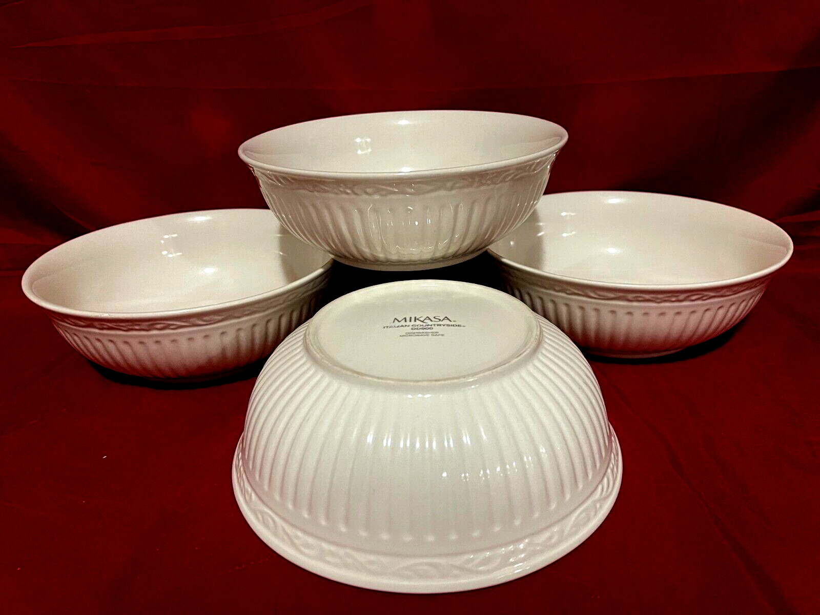 Mikasa Italian Countryside Square Casserole Dish - 9.25 Inch Stoneware Baker, Oven & Dishwasher Safe - View #3