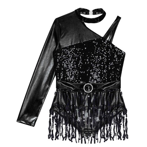 Kids Girls Dancewear Modern Leotard Class Rompers Ballerina Bodysuit Gymnastic - Picture 24 of 61